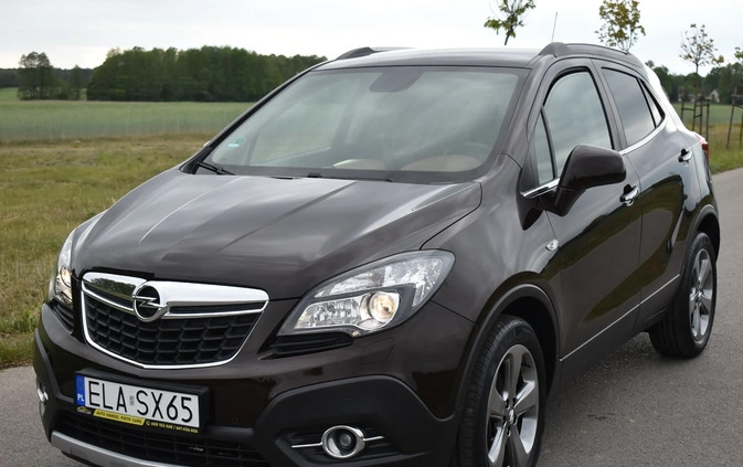 Opel Mokka cena 51900 przebieg: 133000, rok produkcji 2013 z Łask małe 781